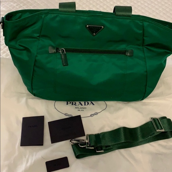 prada nylon two way bag